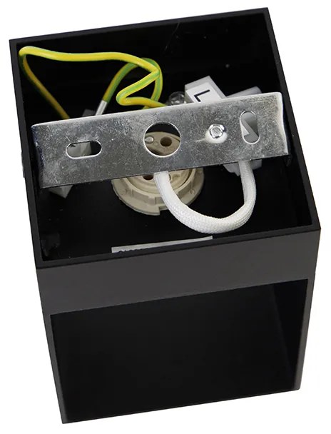 Conjunto moderno de 4 candeeiros de parede preto - Transfer Moderno,Industrial,Design