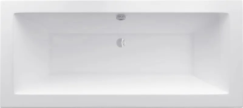 Mexen Cube banheira retangular 170 x 75 cm com revestimento, branca - 55051707500X