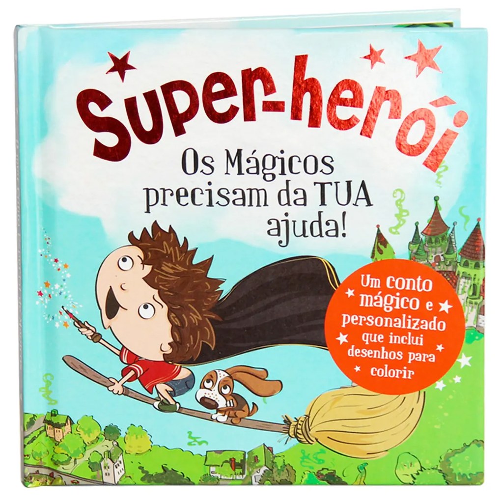 Livro Conto Mágico Super-Herói