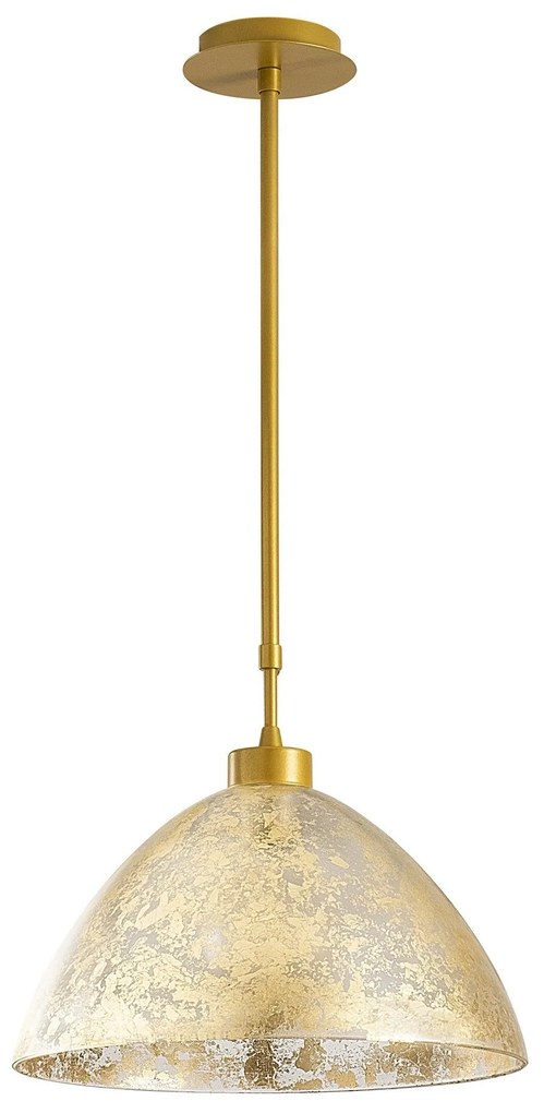 Candeeiro Chandelier Bergama – Dourado – 34 cm de Diâmetro x 85 cm de