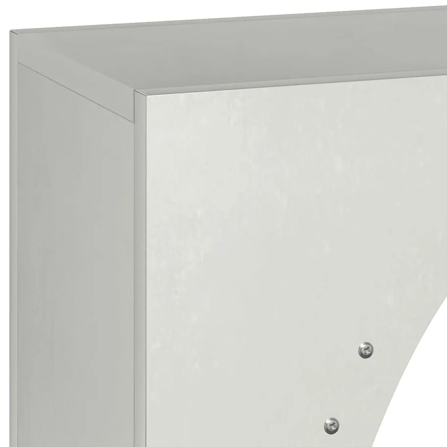 Suporte para lenha 50x23x100 cm aço inoxidável