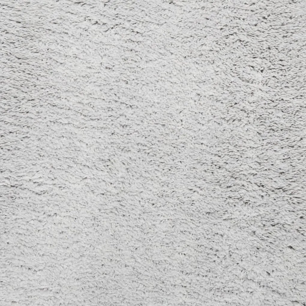 Tapete pelo curto macio e lavável HUARTE 160x230 cm cinzento