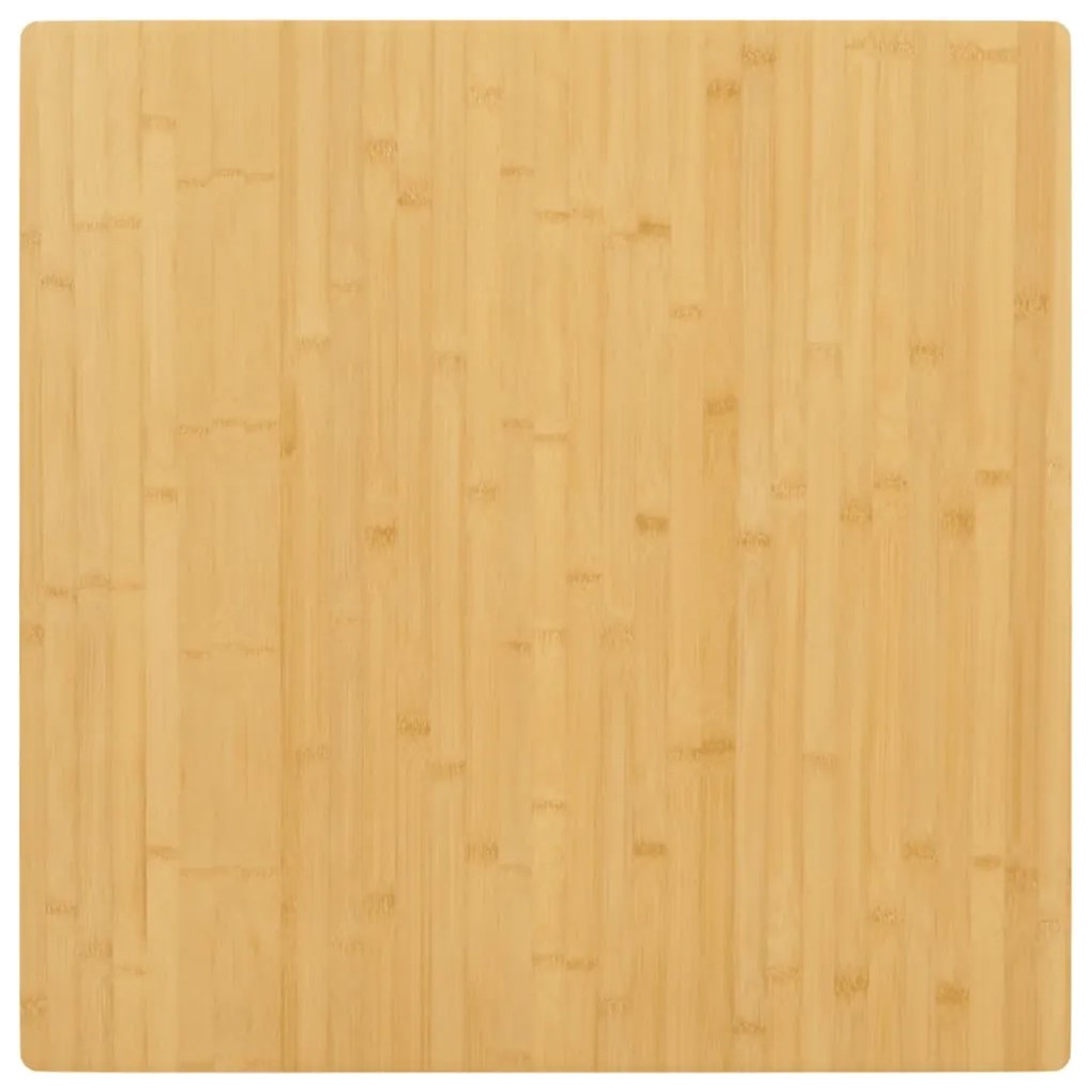 Tampo de mesa 90x90x2,5 cm bambu