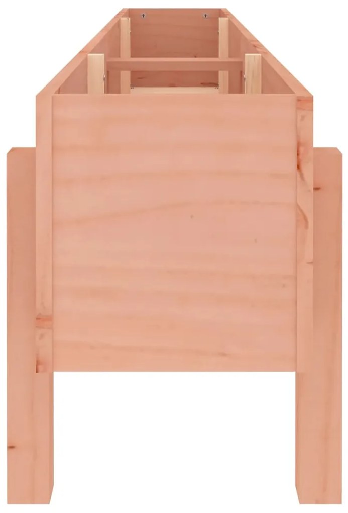 Canteiro elevado de jardim 160x30x38 cm madeira douglas maciça