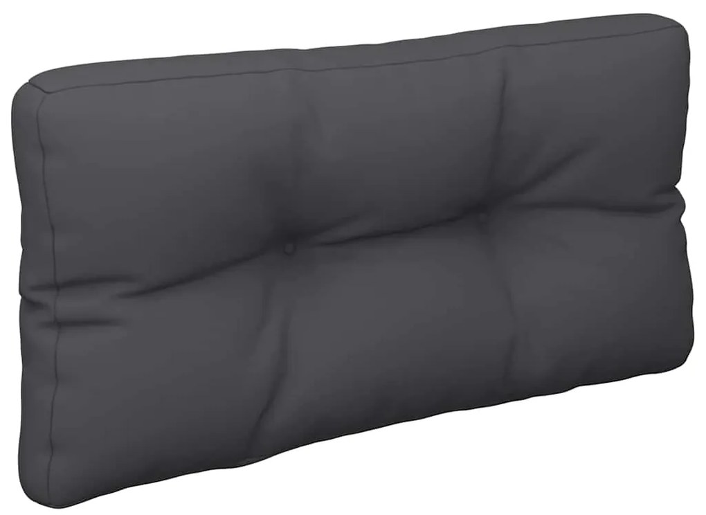 Almofadão para sofá de paletes 80x40x12 cm tecido preto