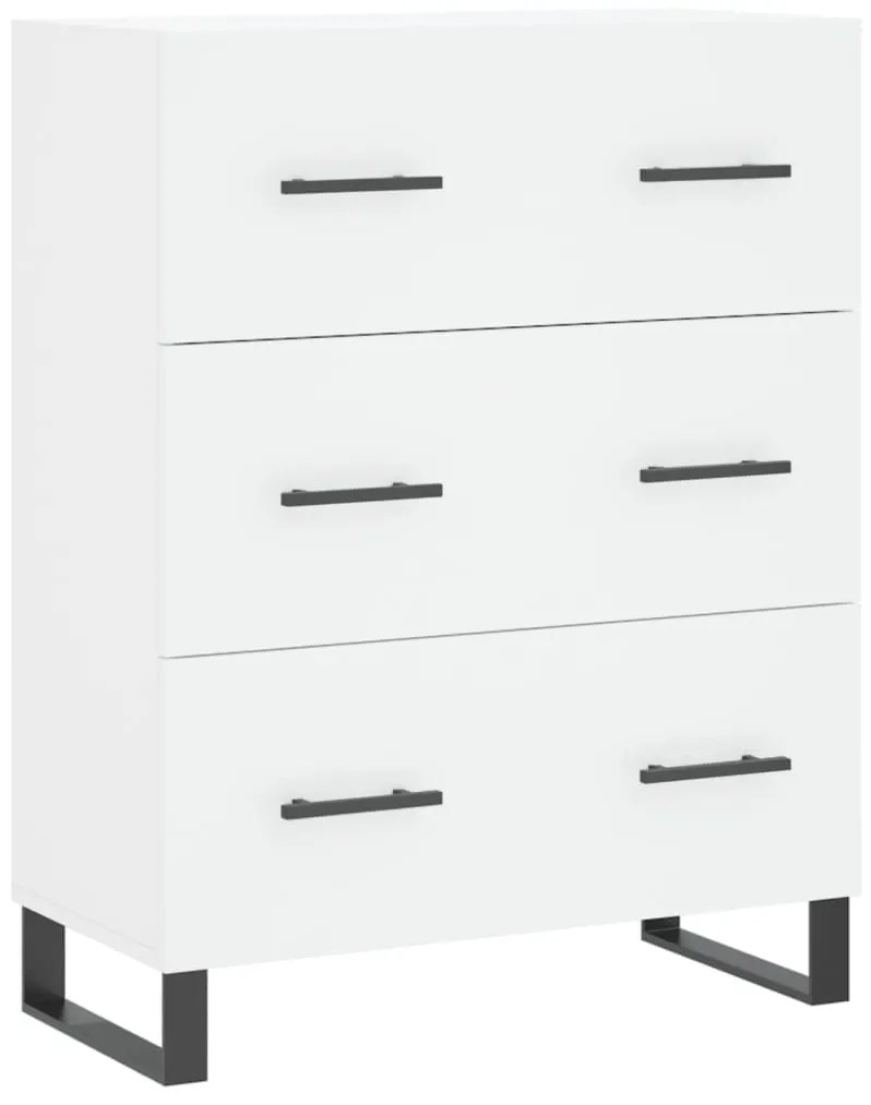 Armário alto 69,5x34x180 cm derivados de madeira branco