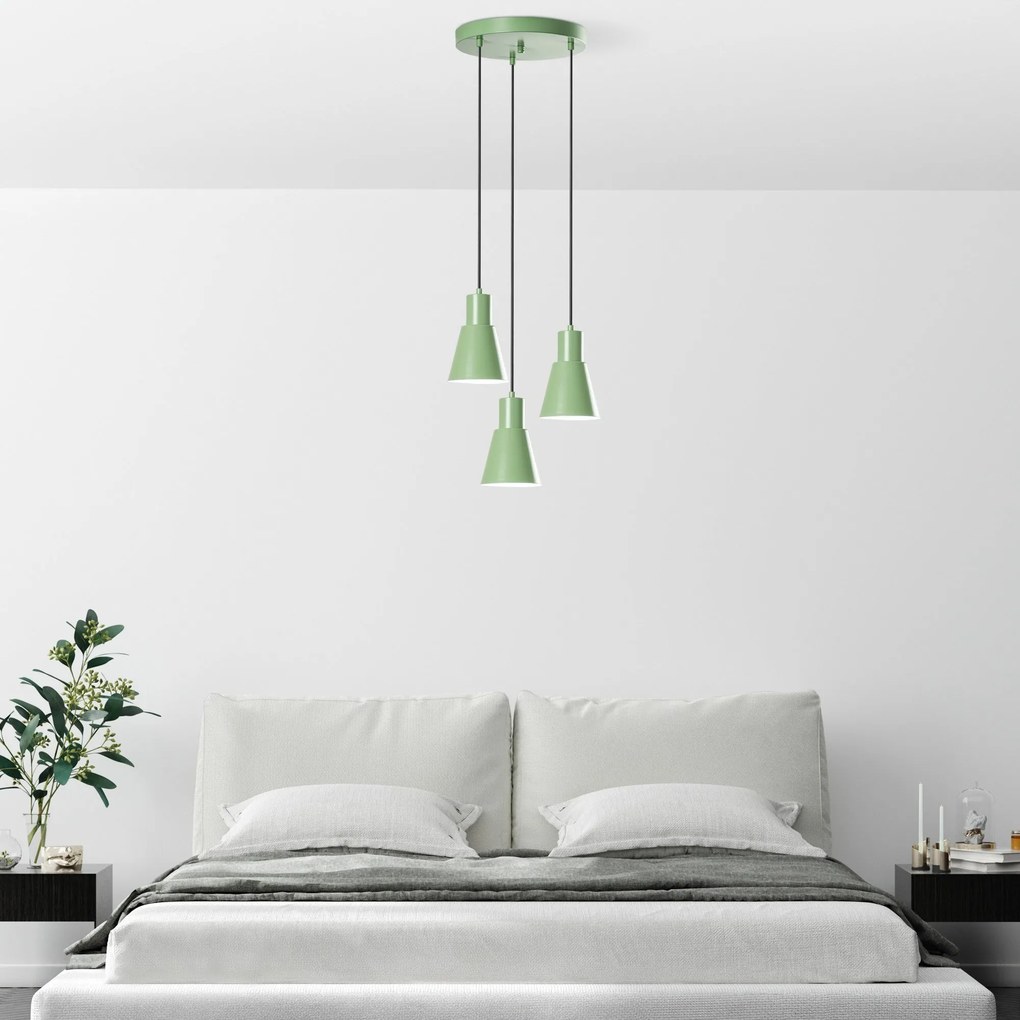Chandelier Konikkem – Mint – Diâmetro 40 cm