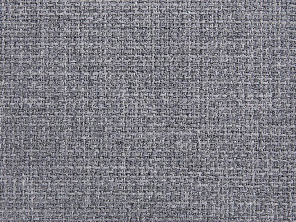 Cama de casal de água em tecido cinzento 160 x 200 cm PARIS Beliani