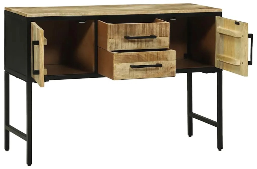 Sideboard vidaXL 100x35x70 cm Madeira Sólida de Mangueira
