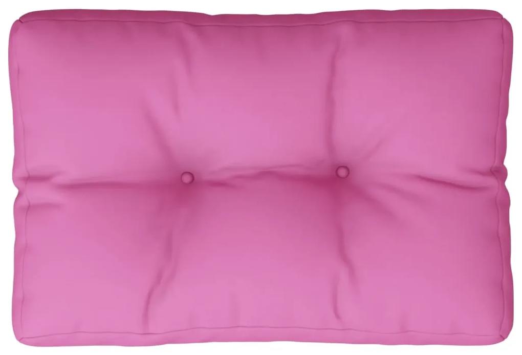Almofadão para paletes 50x40x12 cm tecido rosa