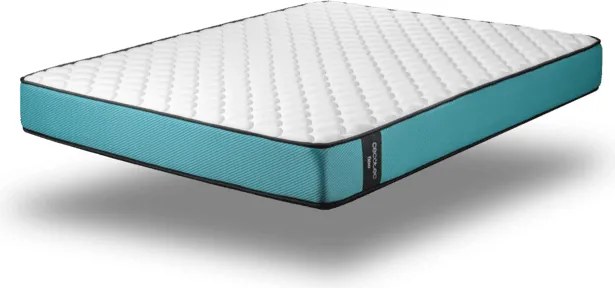 Colchão viscoelástico Flow PureVital 2900 80x190 multicamadas VisComfort 21 cm altura