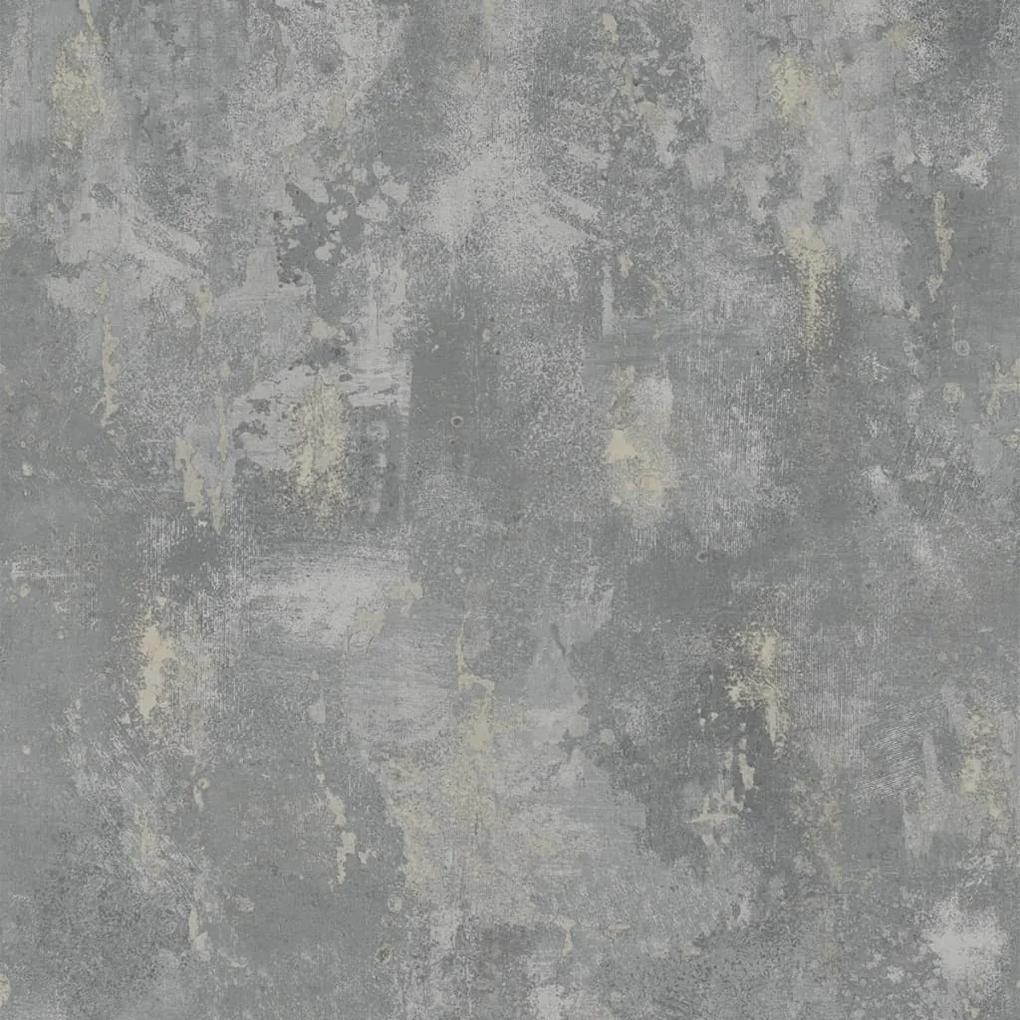 DUTCH WALLCOVERINGS Papel de parede cimento cinzento TP1008