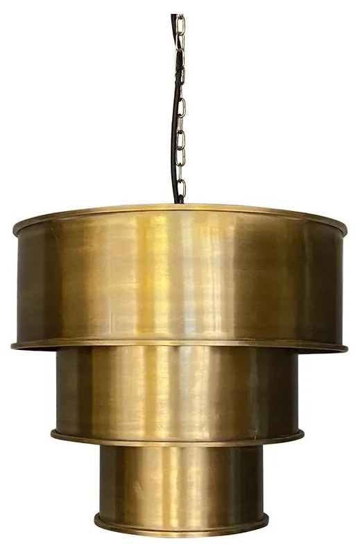 Candeeiro de Teto Dkd Home Decor Dourado Ferro (42 X 42 X 41 cm)