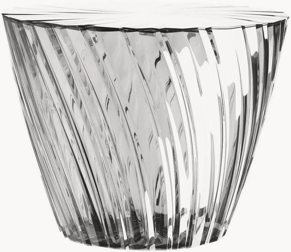 Mesa de apoio redonda para jardim com arrumação Sparkle