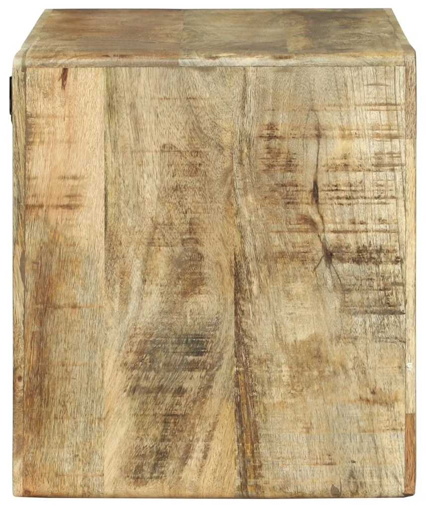 Armário de TV 60x32x36 cm em Madeira Maciça de Mangueira