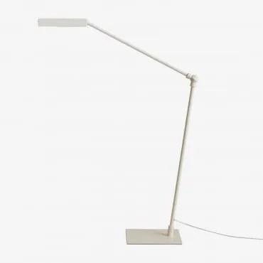 Candeeiro De Mesa Led Em Ferro Valtyn Branco - Sklum