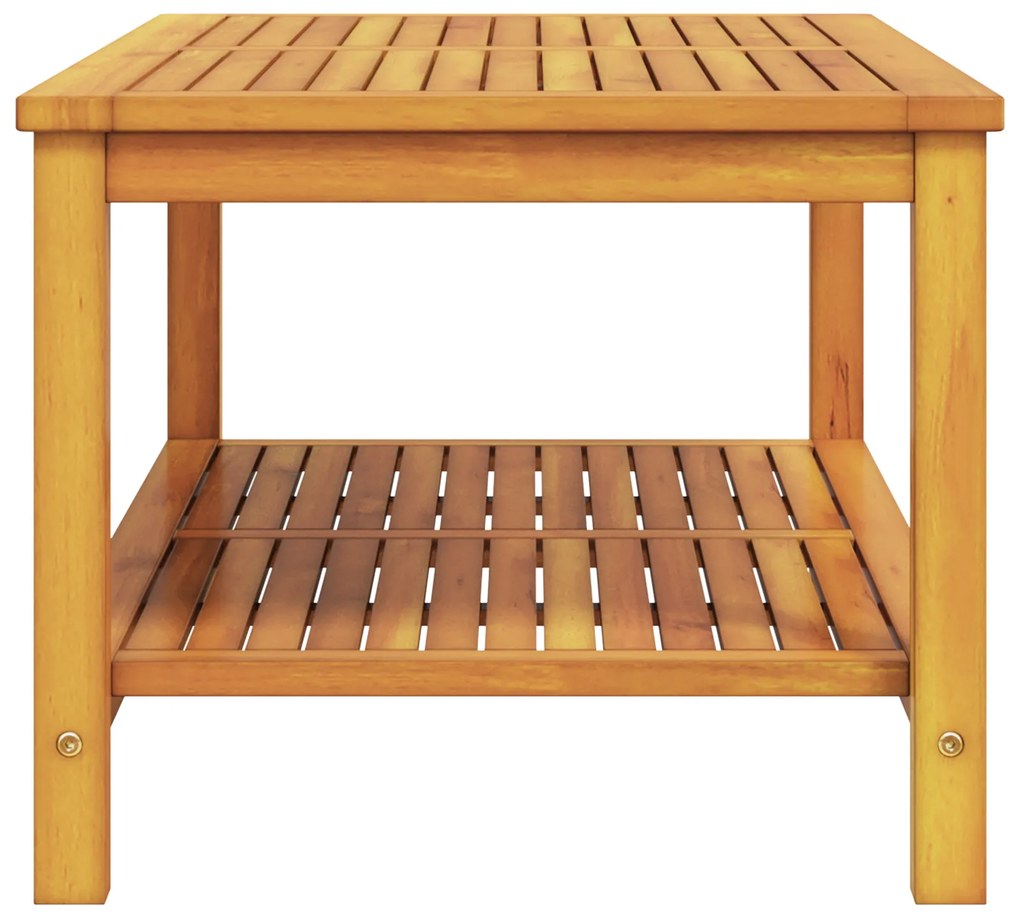Mesa de Café 70x40x45 cm Madeira de Acácia Maciça
