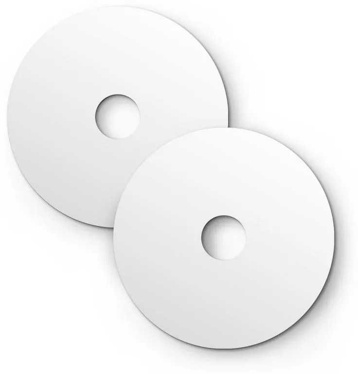 Abajur plano Mini Ellepì 'Solid Color' ideal para suspensão ou para cordão de luzes, 24 cm de diâmetro - Fabricado em Itália