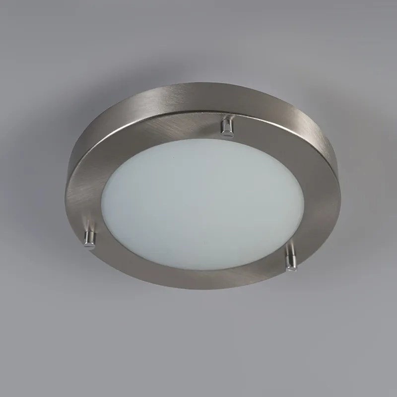 Candeeiro de teto moderno em aço 18 cm IP44 - Yuma Design,Moderno