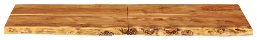 Tampo p/ móvel toucador WC 140x52x3,8 cm madeira acácia maciça