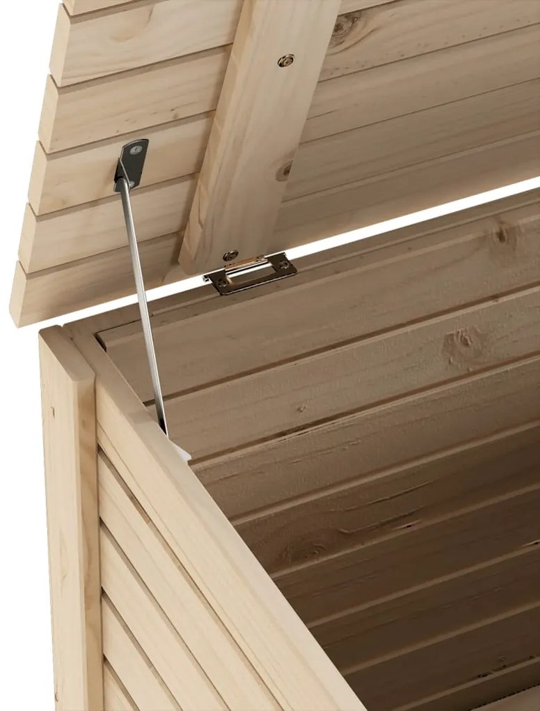 Caixa de arrumação com tampa RANA 60x49x54 cm pinho maciço