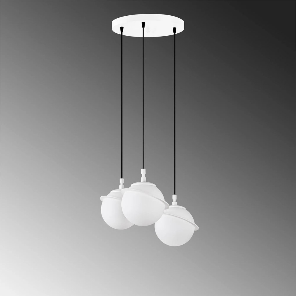 Candeeiro de Teto Hug – Branco – 36 cm x 167 cm