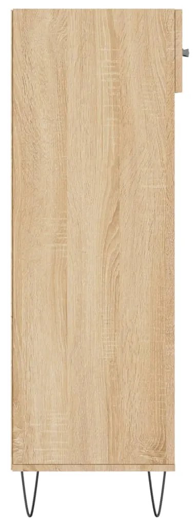 Sapateira 60x35x105 cm derivados de madeira carvalho sonoma