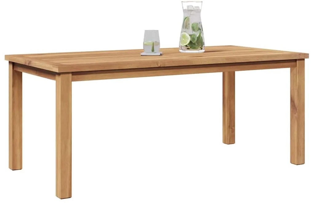 Mesa de centro Castanho 110 x 55 x 45 cm Madeira de teca sólida