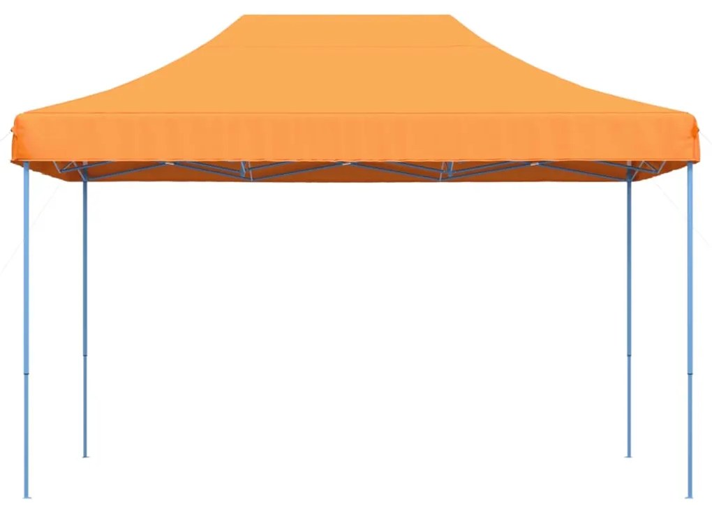 Tenda para festas pop-up dobrável 410x279x315 cm laranja