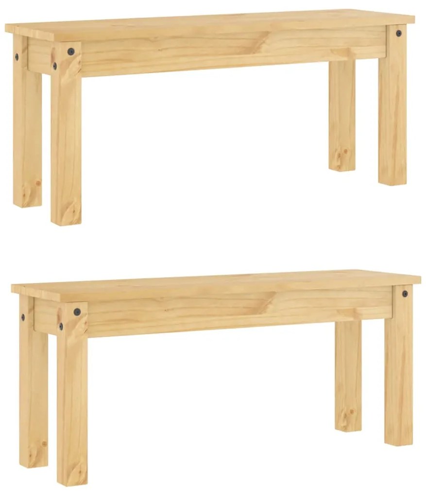 3 pcs conjunto de jantar Panama madeira pinho maciça