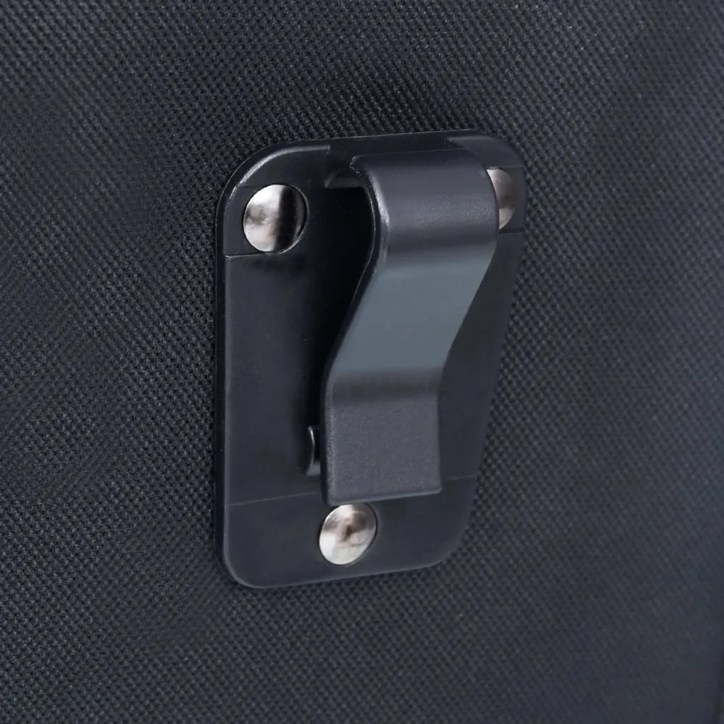 Alforge para bicicleta impermeável 21 L preto