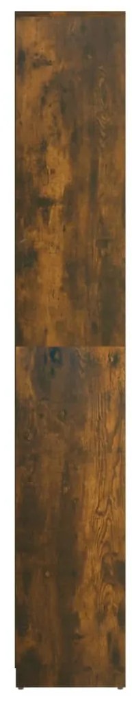Armário WC 30x30x183,5 cm derivados de madeira carvalho fumado