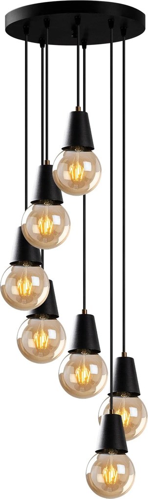 Chandelier Fes – Preto – 50 x 50 cm