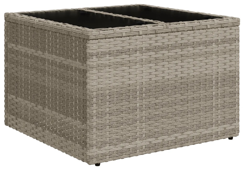 Conjunto de Sofá de Jardim vidaXL de 5 Peças com Almofadas Cinzento Ra