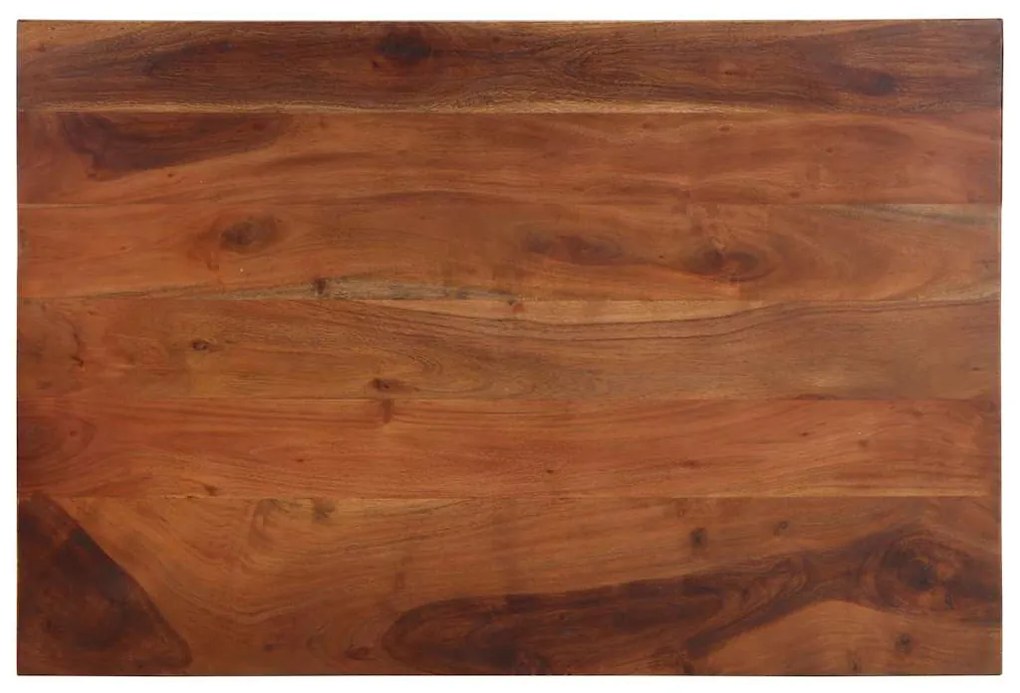 Mesa de centro 90x60x30 cm madeira de acácia maciça