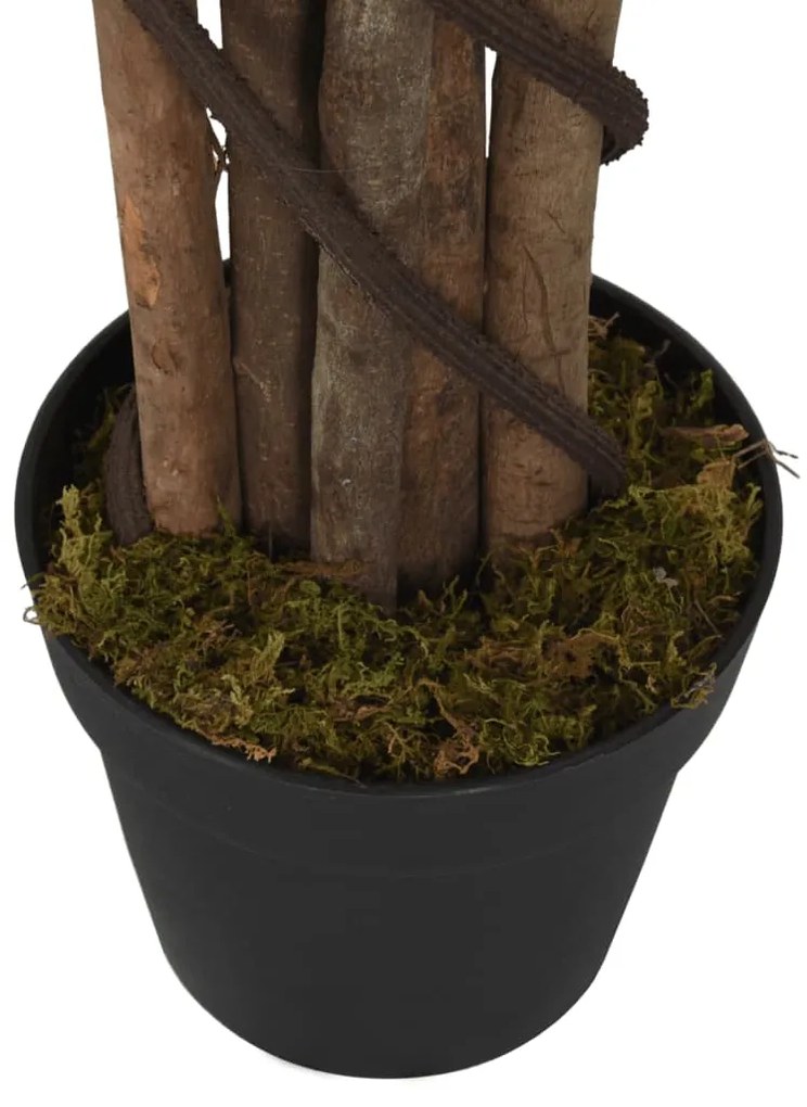 Figueira-lira artificial 96 folhas 80 cm verde