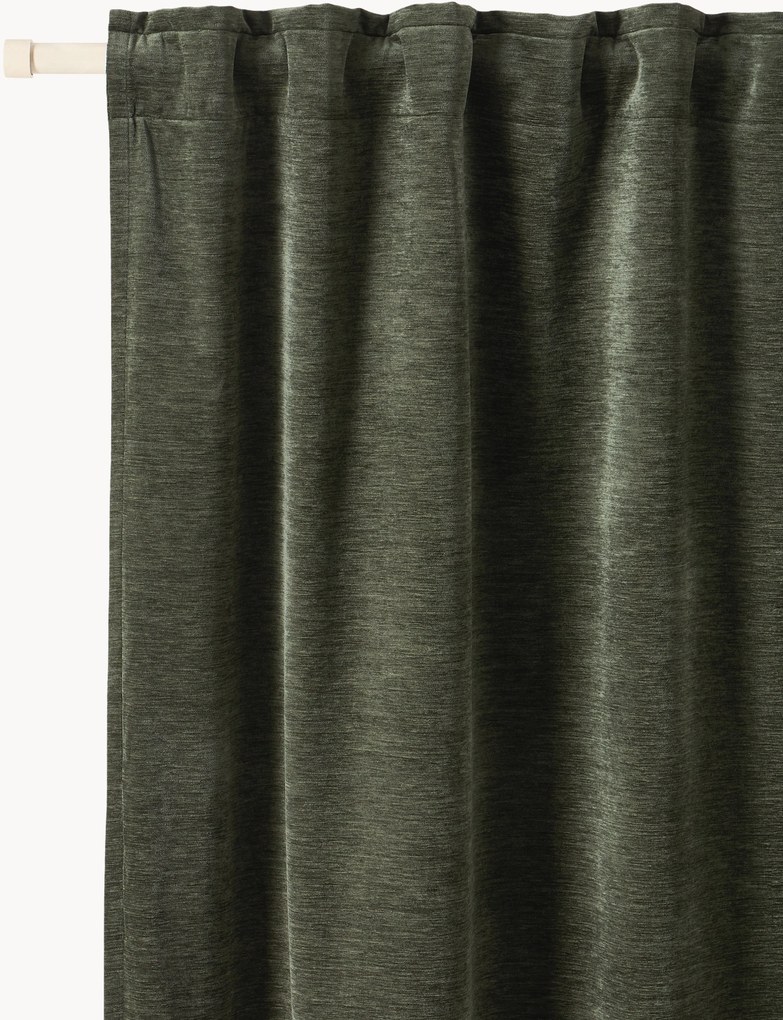 Cortinas blackout com multi-banda Sandra, conjunto de 2