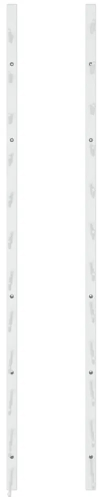 Garrafeira de parede para 24 garrafas ferro branco