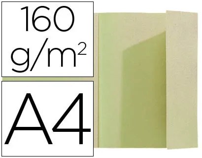Classificador Exacompta Din A4 Verde 160 gr com Aba Interior