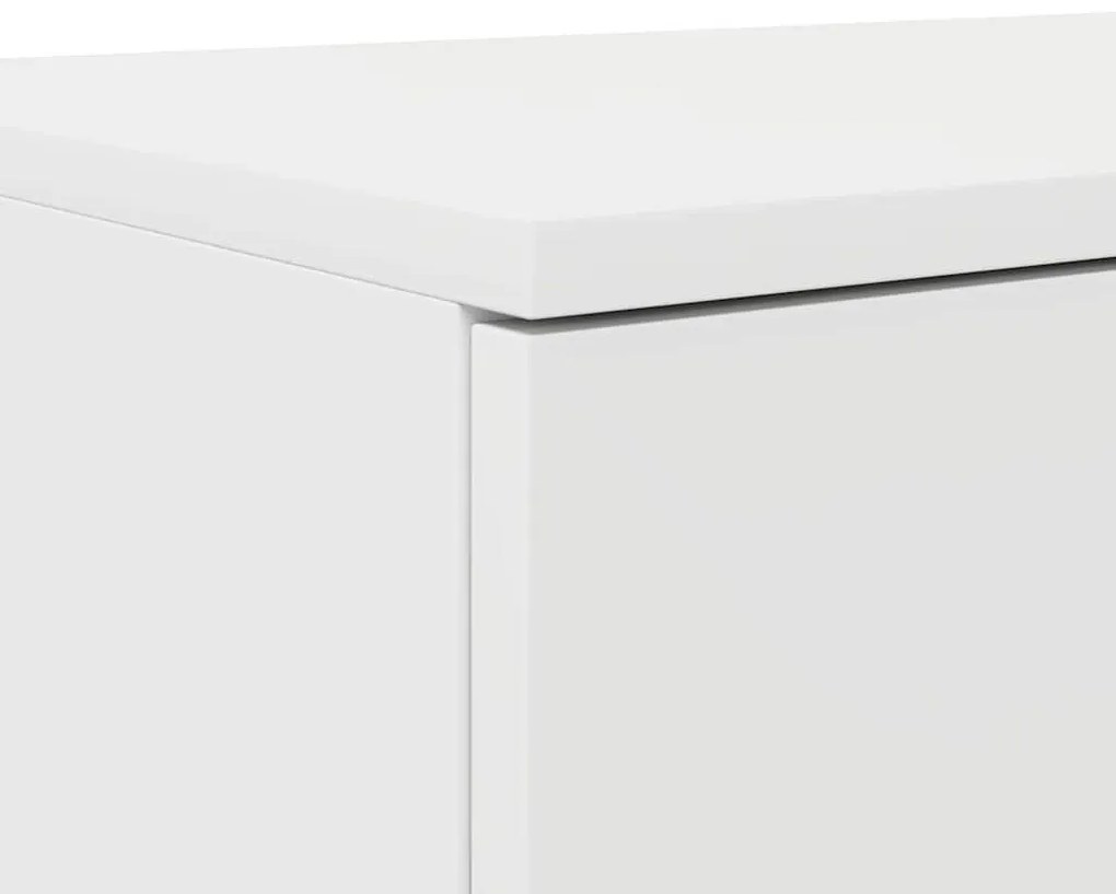 Gavetas para Cama Branca 75x36,5x16,5 cm em Madeira de Engenharia
