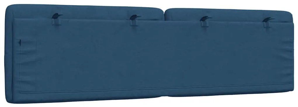 Almofadão de cabeceira 180 cm tecido azul
