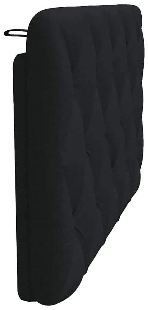 Almofadão de cabeceira 100 cm tecido preto