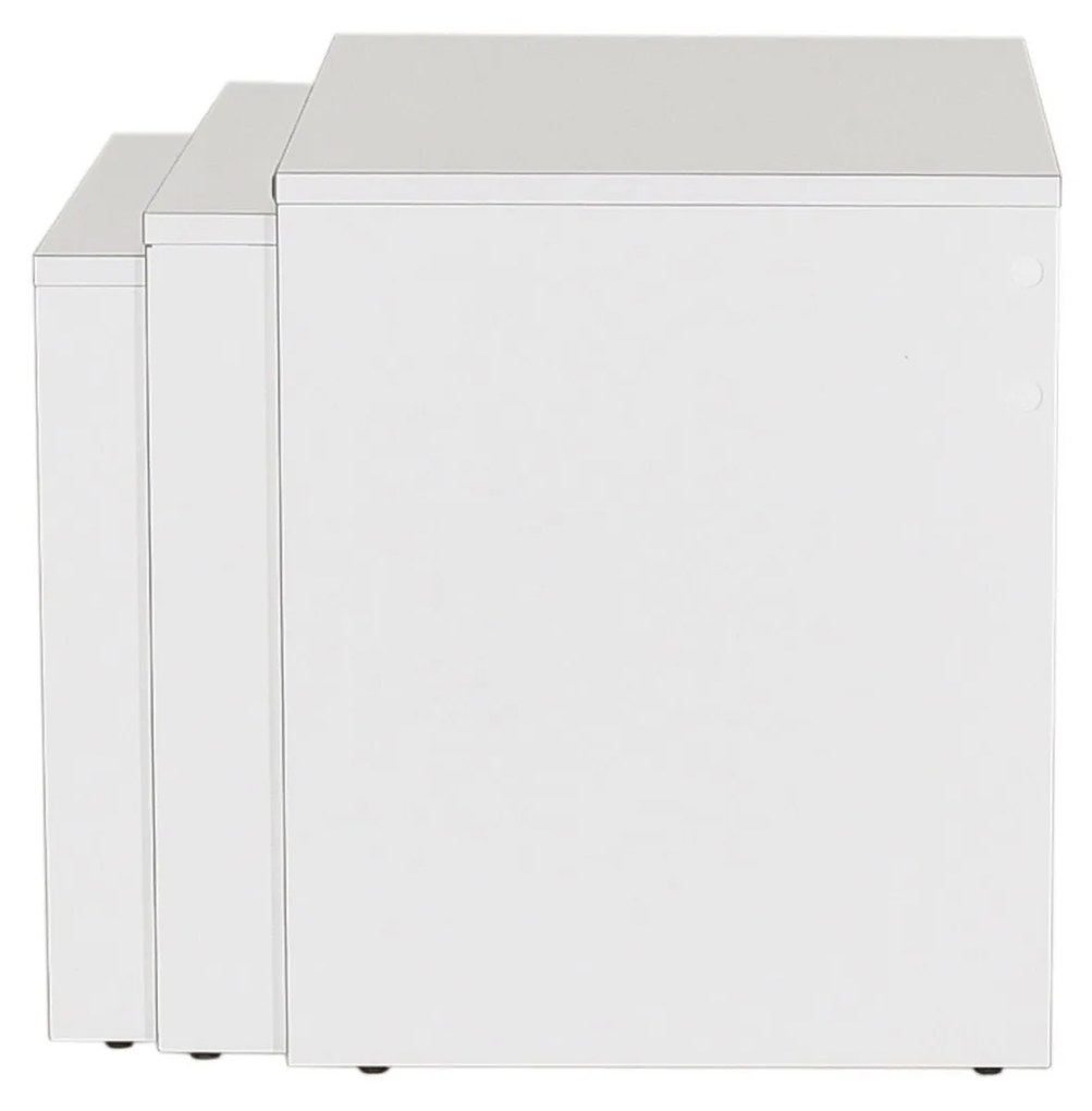 Mesa de Centro "Shp-103-Pp-1" - Design Moderno - Branco