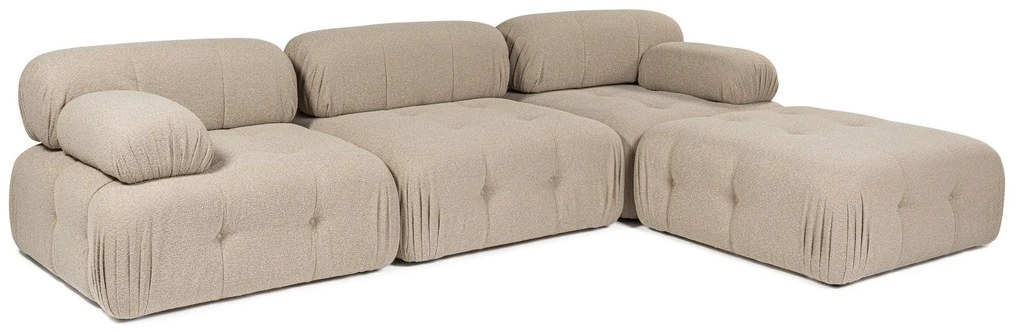 Sofá de Canto Doblo – Pêssego – 300x200 cm