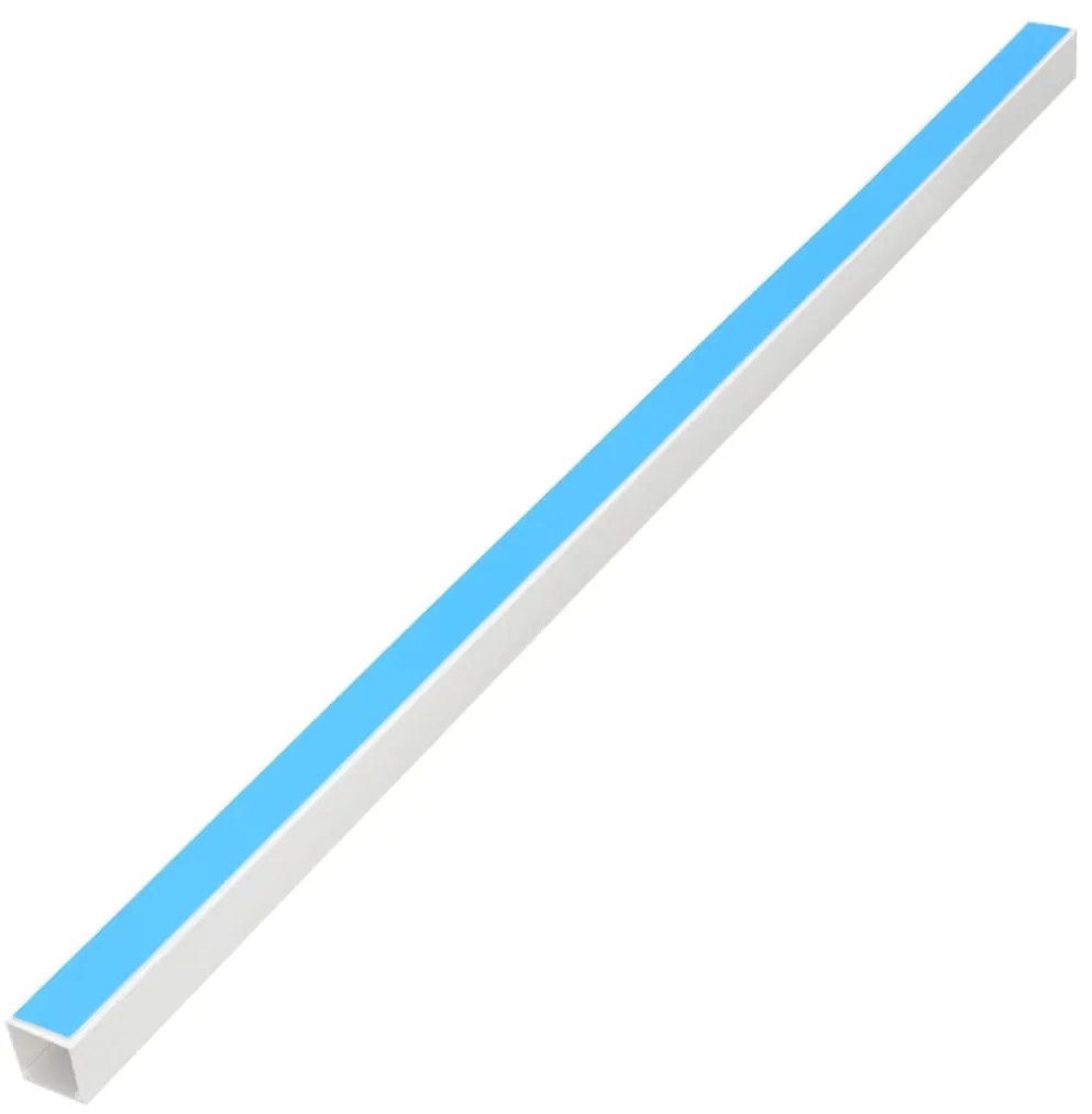 Calhas para cabos autoadesivas 25x25 mm 30 m PVC