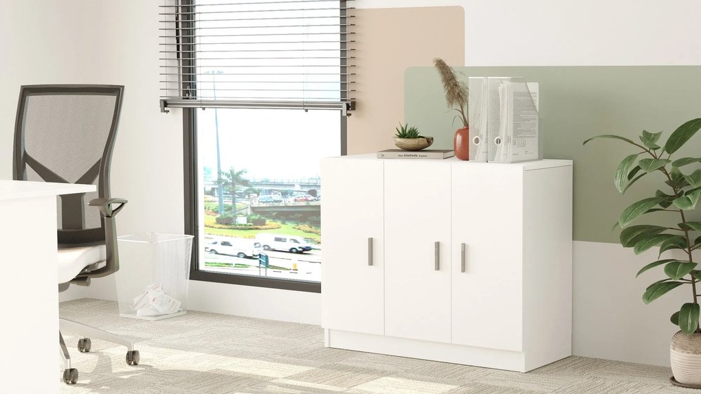 Armário Multiusos VO5 – Branco – 89,1 cm x 73,8 cm x 38,1 cm