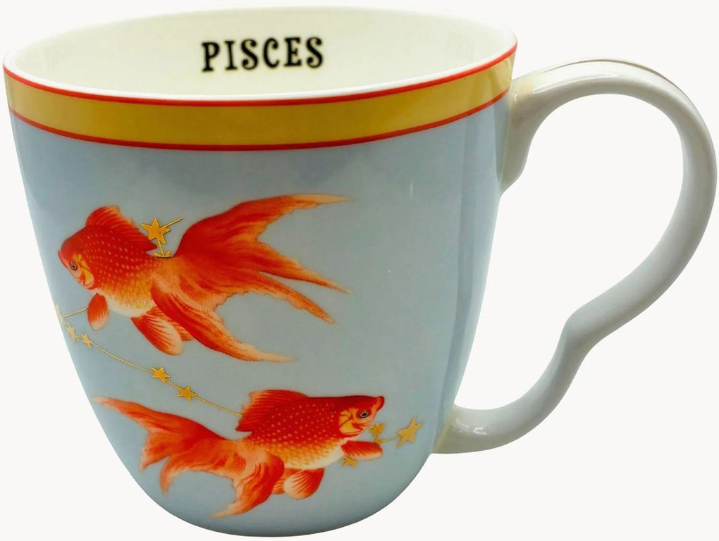 Caneca em porcelana fine bone china Aries