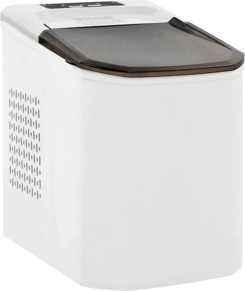 vidaXL Máquina de fazer cubos de gelo 1,4 L 15 kg/24 h branco