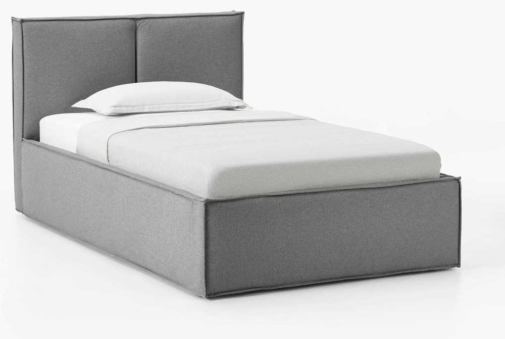 Cama individual Dream, com espaço de arrumação