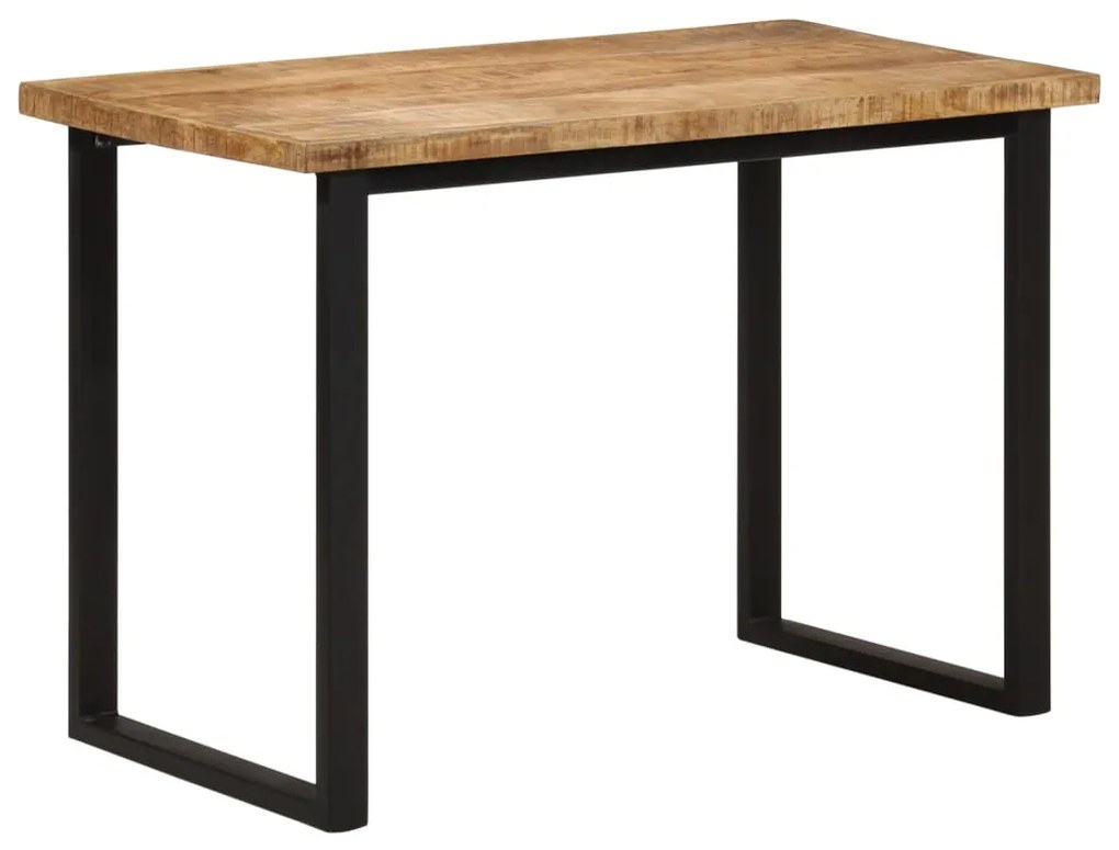Mesa de jantar 110x55x75 cm madeira de mangueira maciça